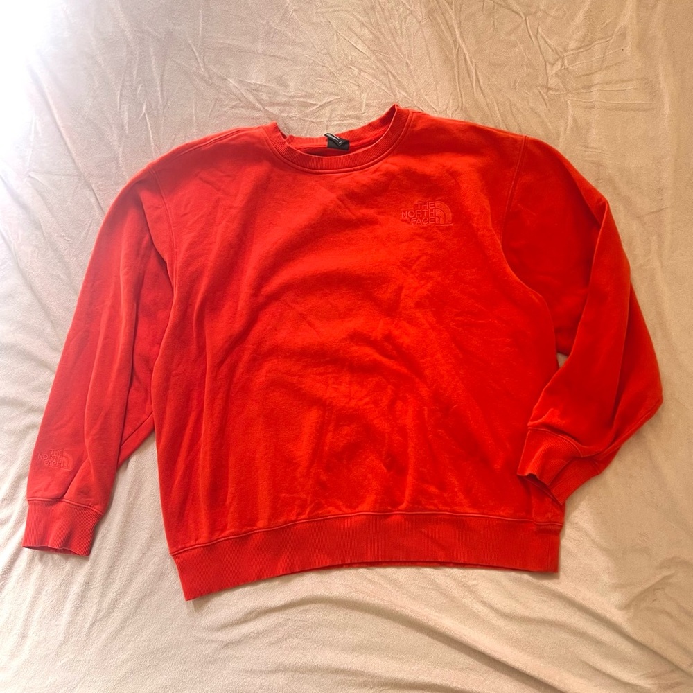 The North Face Men's Crewneck Sweatshirt - Bright Red